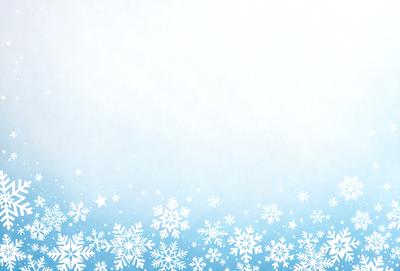 The primary subject of the image is a snowy background with a pattern of snowflakes. The setting is a white, snowy surface, which creates a serene and cold atmosphere. The visual style is a digital art or illustration, as the snowflakes are depicted in a detailed and intricate manner. The colors and mood of the image are predominantly white and cold, evoking a sense of winter and snowy weather.